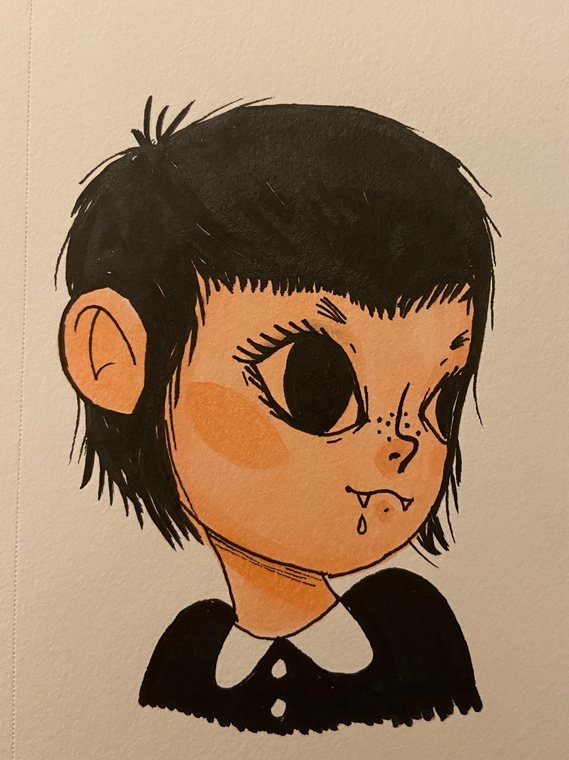 Copic marker illustration by Helena Garcia