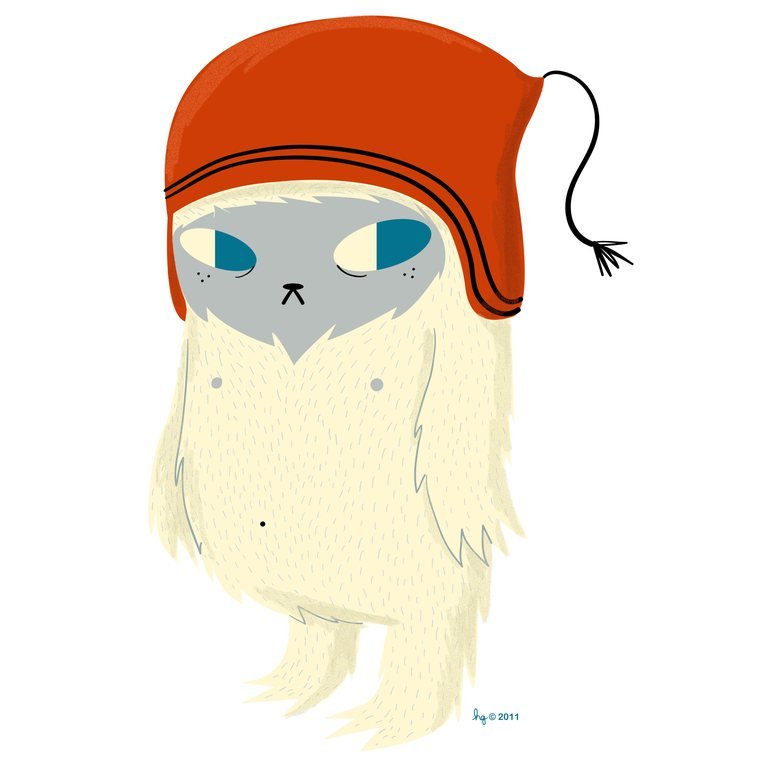 Yeti in a Helmet